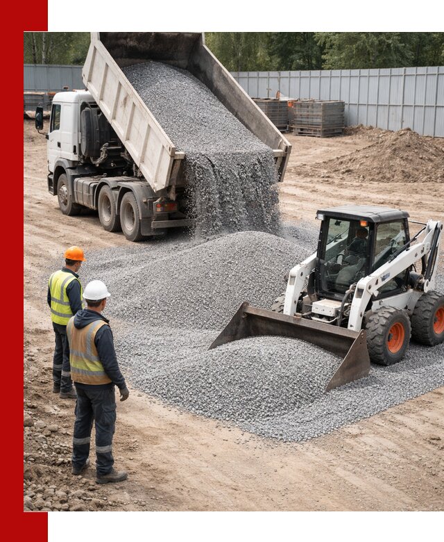 Доставка и продажа гранитного щебня фракции 0-5 в Троицке