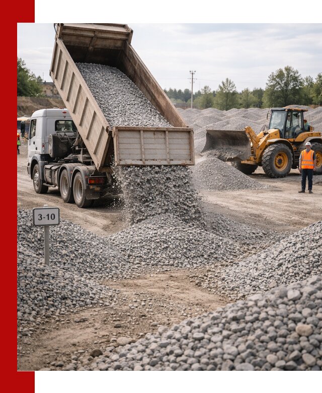 Гранитный щебень фракции 3–10: доставка и продажа в Троицке