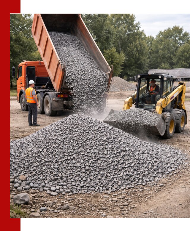 Купить гранитный щебень фракции 5–10 в Троицке с доставкой