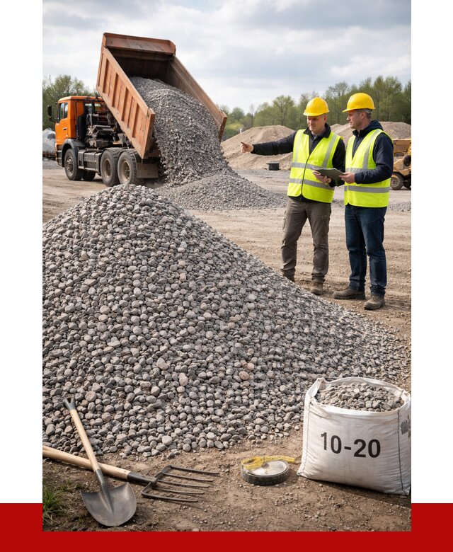 Гранитный щебень фракция 10-20 в Троицке от 4331 руб.|ПРОНЕРУДТрц