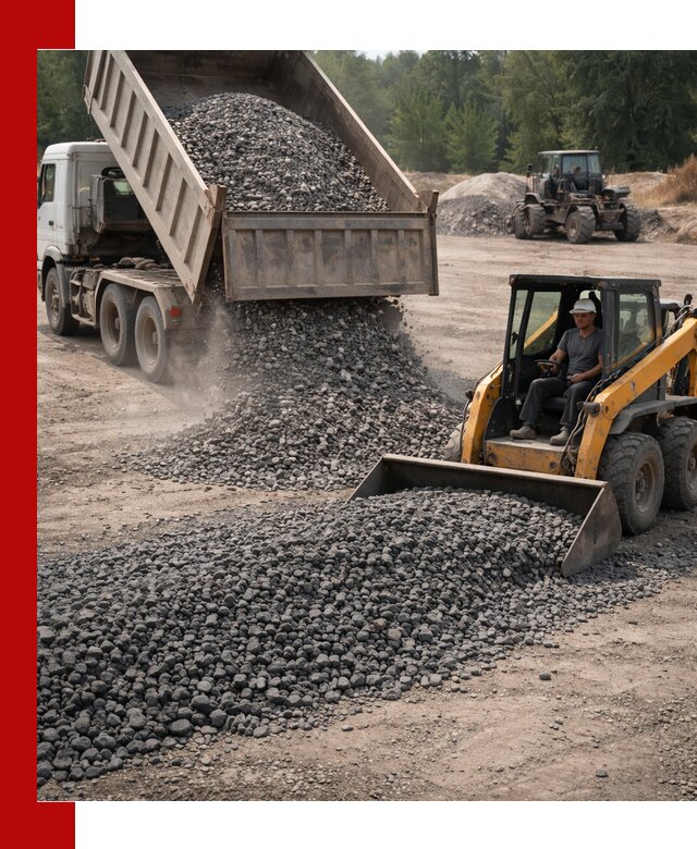 Гранитный щебень фракция 40-70 с доставкой в Троицке