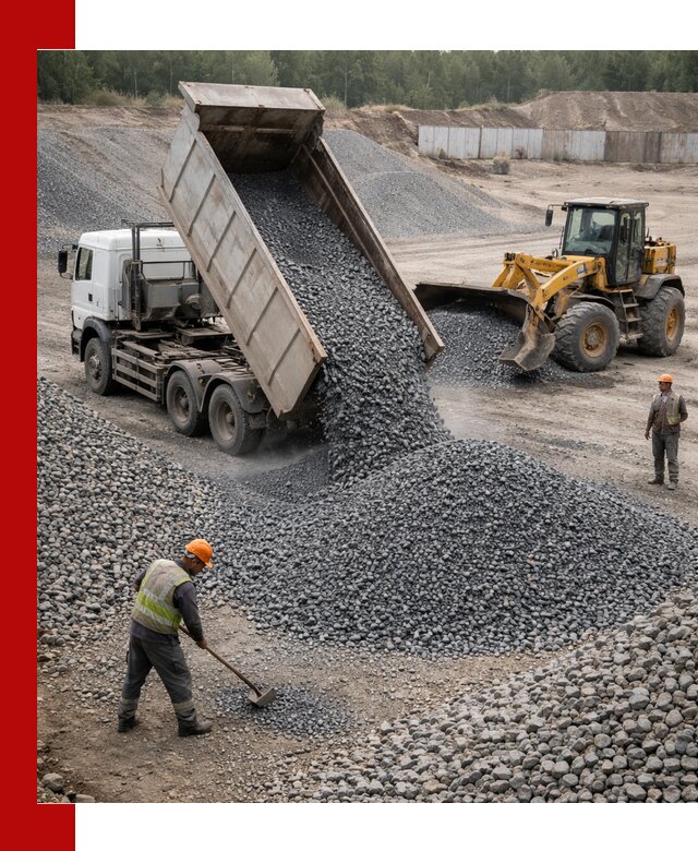 Щебень габбро-диабаз фр. 5-20 с доставкой в Троицке