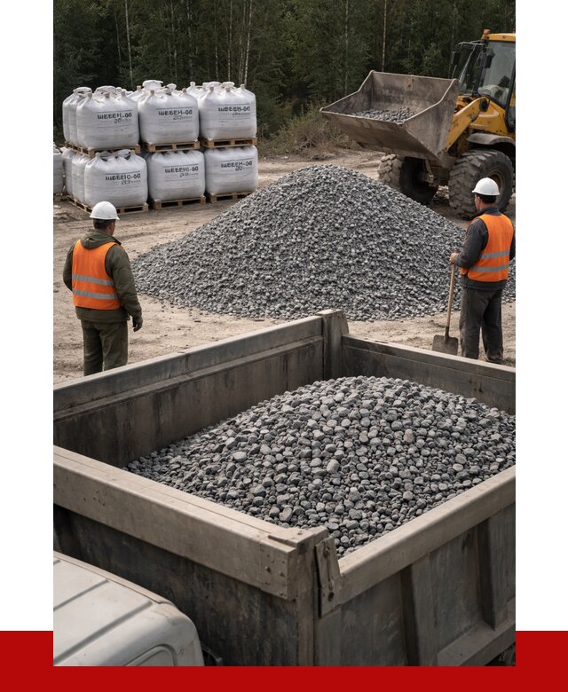 Щебень габбро диабаз 20-40 в Троицке от 3506 руб. | ПРОНЕРУДТрц