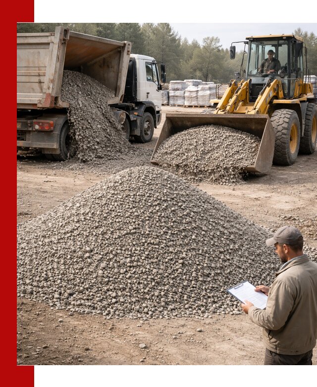 Гравийный щебень фракция 5–10 с доставкой в Троицке