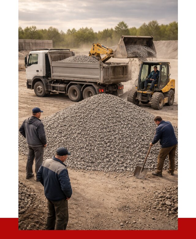 Гравийный щебень фракция 5-20 в Троицке от 2475 р. ПРОНЕРУДТрц
