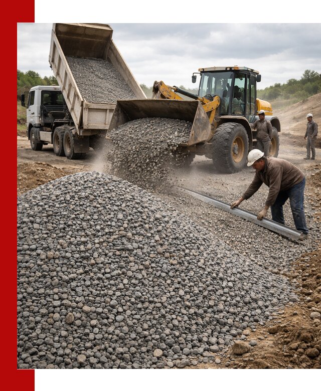Гравийный щебень фракция 5-20 с доставкой в Троицке