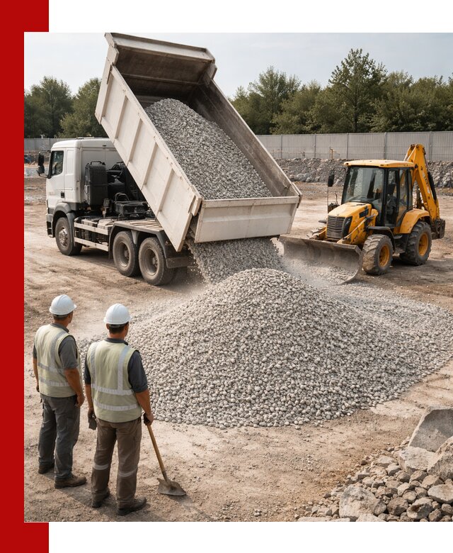 Купить известняковый щебень фракции 5–10 мм с доставкой в Троицке