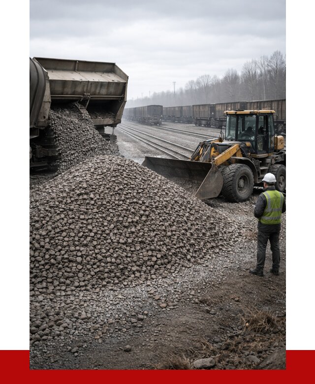 Купить железнодорожный щебень в Троицке от 2887 р. | ПРОНЕРУДТрц