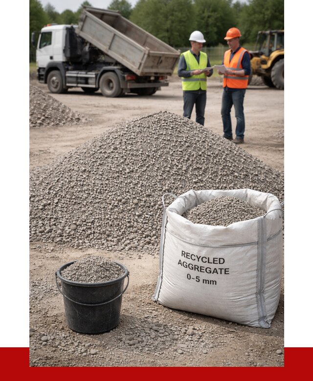 Вторичный щебень фракция 0-5 в Троицке от 1650 р. ПРОНЕРУДТрц