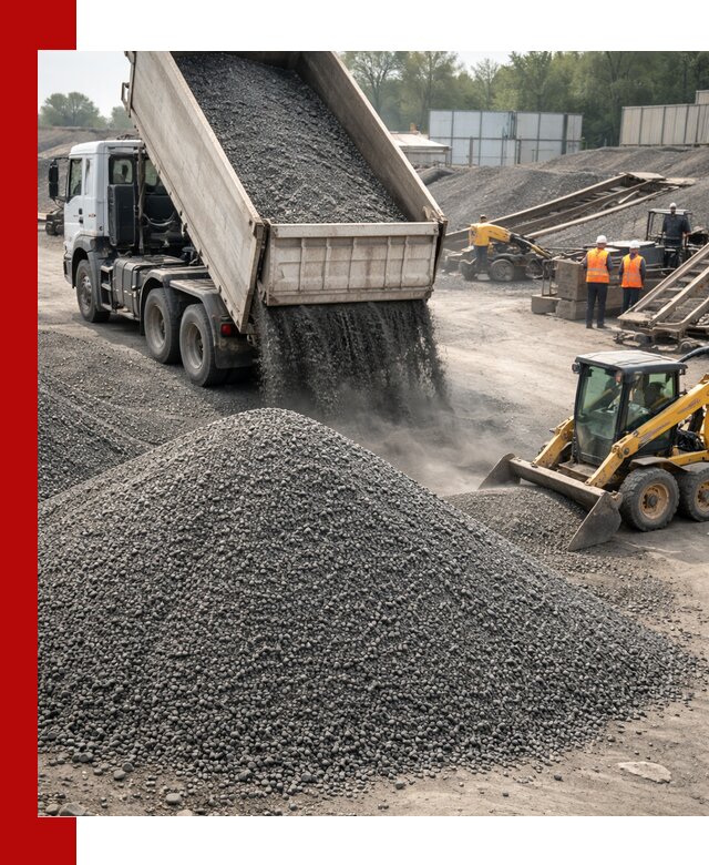 Вторичный щебень фракция 0–5 с доставкой в Троицке