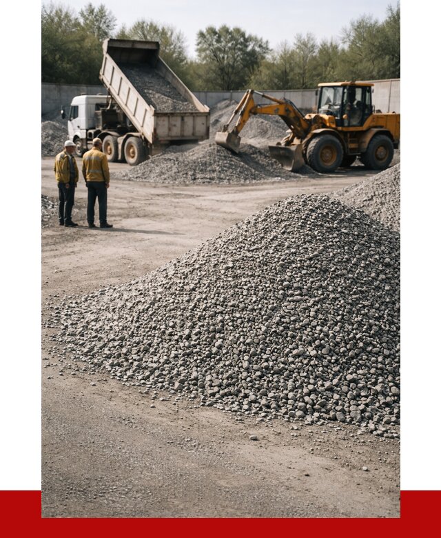 Вторичный щебень фр. 5-20 в Троицке от 1650 р. - ПРОНЕРУДТрц