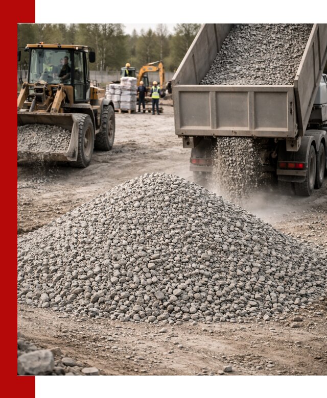 Вторичный щебень фракции 5-20 в Троицке — доставка и продажа крупнотоннажно