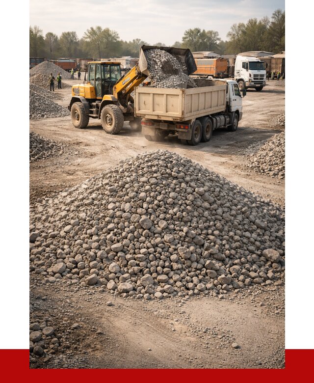 Вторичный щебень фракция 40-70 в Троицке от 1794 р, ПРОНЕРУДТрц