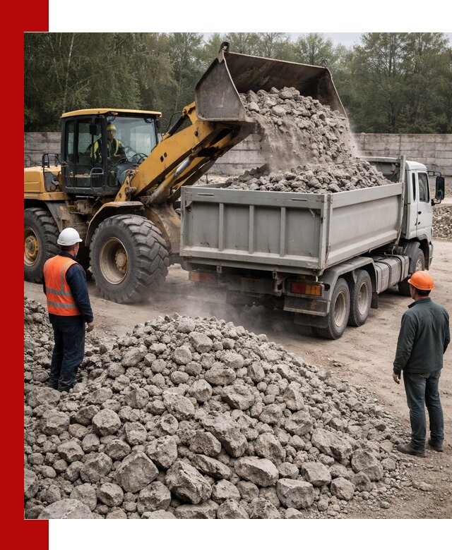 Вторичный щебень фракция 70–150 в Троицке с доставкой