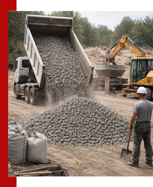 Доставка и продажа бетонного щебня в Троицке