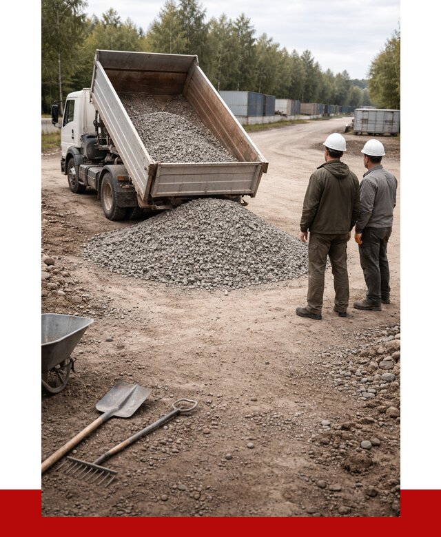 Бетонный щебень фракция 5-20 в Троицке от 3300 р., ПРОНЕРУДТрц