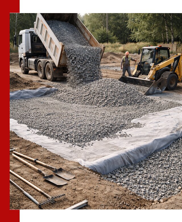 Щебень для фундамента с доставкой в Троицке