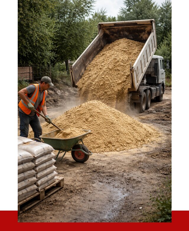 Купить песок с доставкой в Троицке от 1856 р. | ПРОНЕРУДТрц