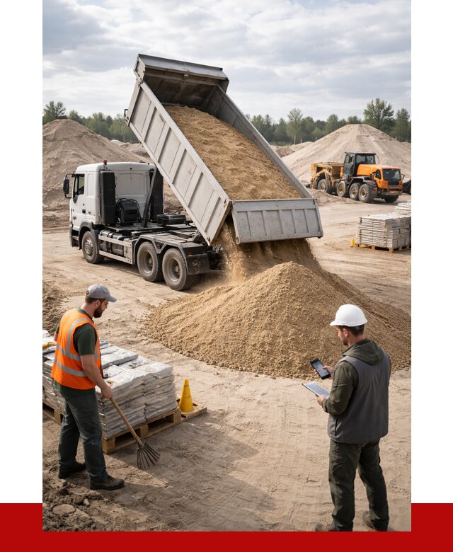 Карьерный песок с доставкой в Троицке от 3712 р. ПРОНЕРУДТрц