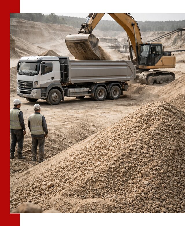 Карьерный крупнозернистый песок с доставкой в Троицке