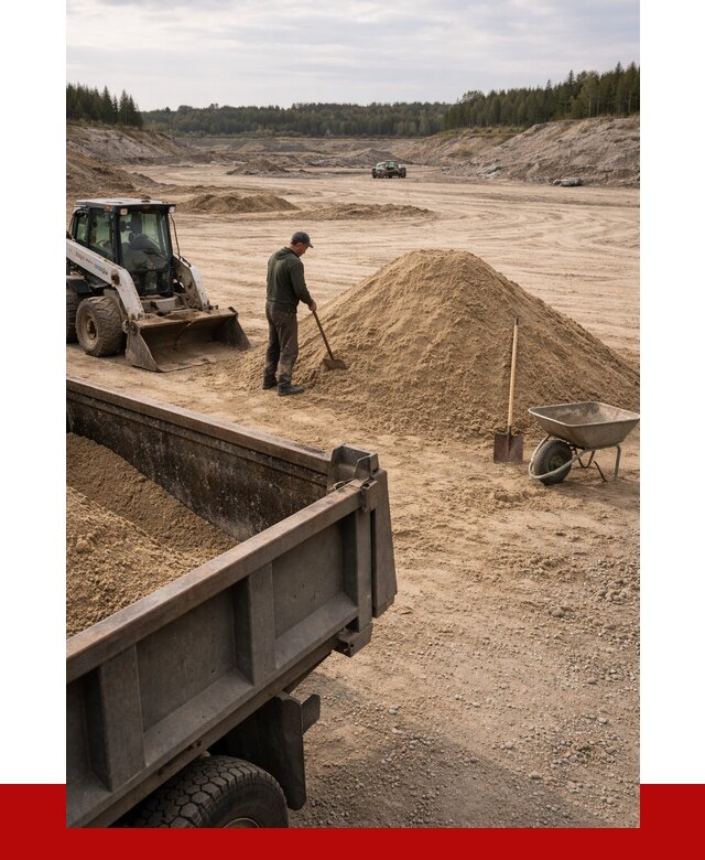Карьерный песок среднезернистый в Троицке, от 2268 р. ПРОНЕРУДТрц
