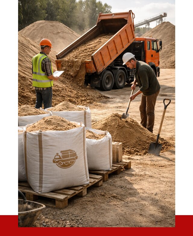 Строительный песок в Троицке от 2268 р. с доставкой, ПРОНЕРУДТрц