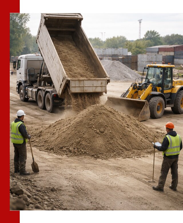 Доставка и продажа пескогрунта оптом и в розницу в Троицке