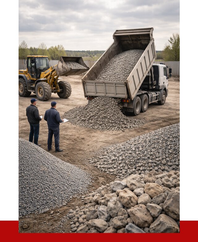 Гравий и камень с доставкой в Троицке от 4331 р. - ПРОНЕРУДТрц