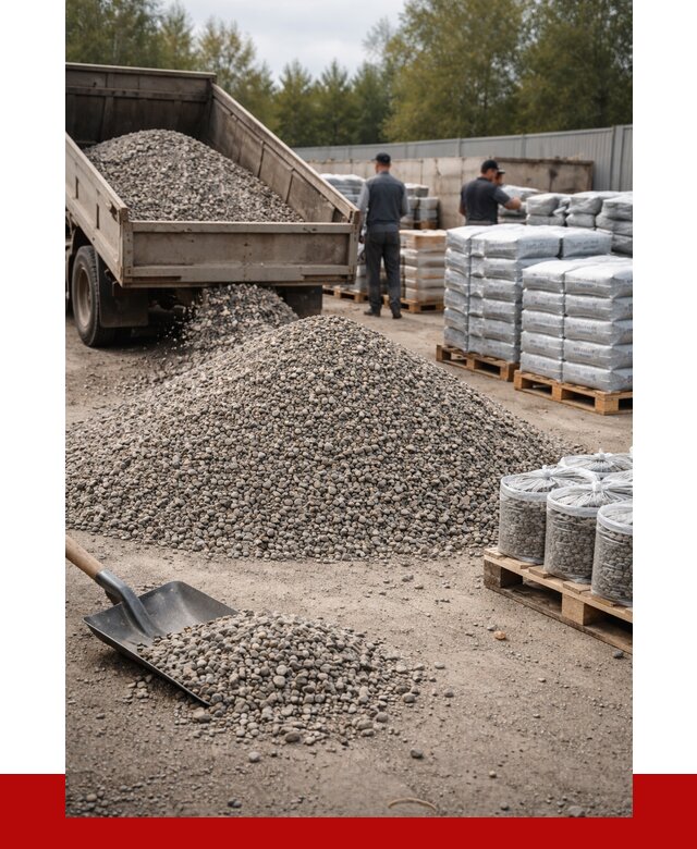 Гравий фракция 5-20 в Троицке купить от 2372 р. ПРОНЕРУДТрц
