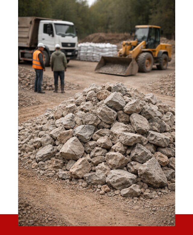 Купить бутовый камень с доставкой в Троицке от 2372 р. | ПРОНЕРУДТрц