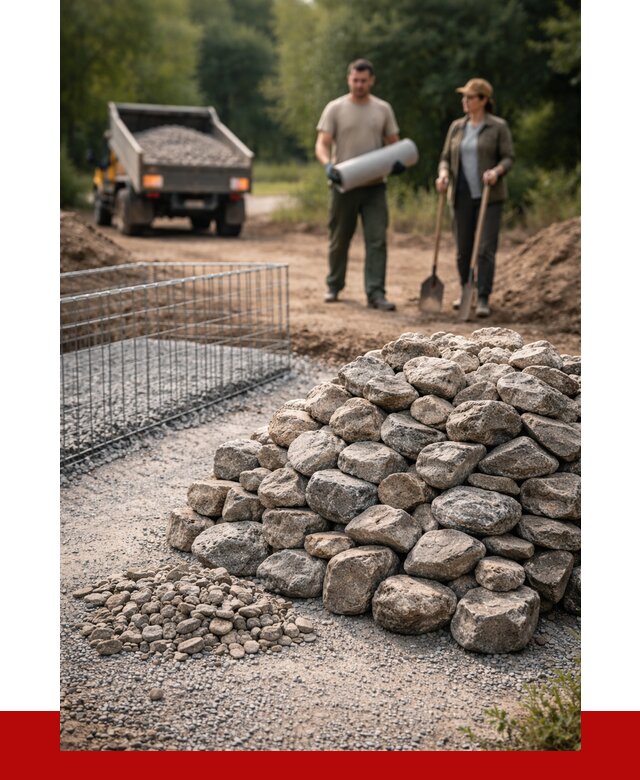 Камень для габионов фракция 100-200 в Троицке от 4949 р. | ПРОНЕРУДТрц