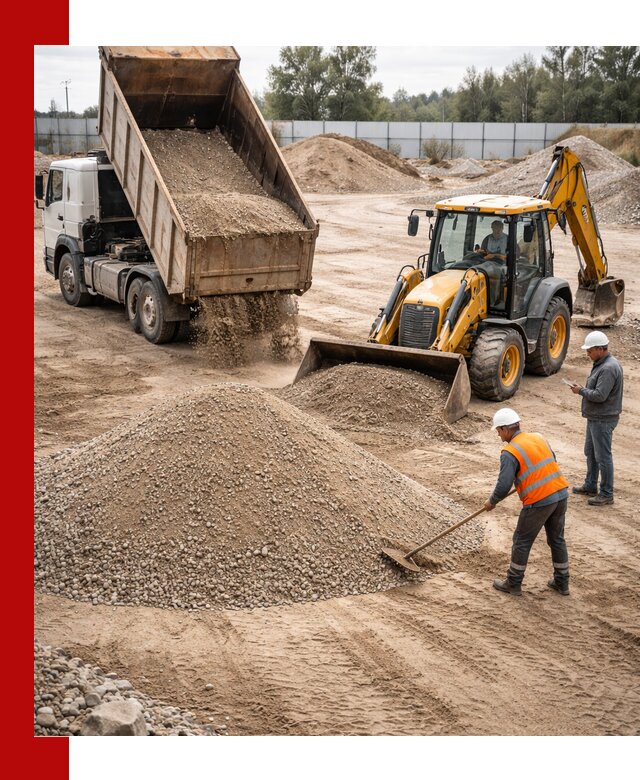 Поставка и доставка ПГС С4 в мешках и самосвалах в Троицке