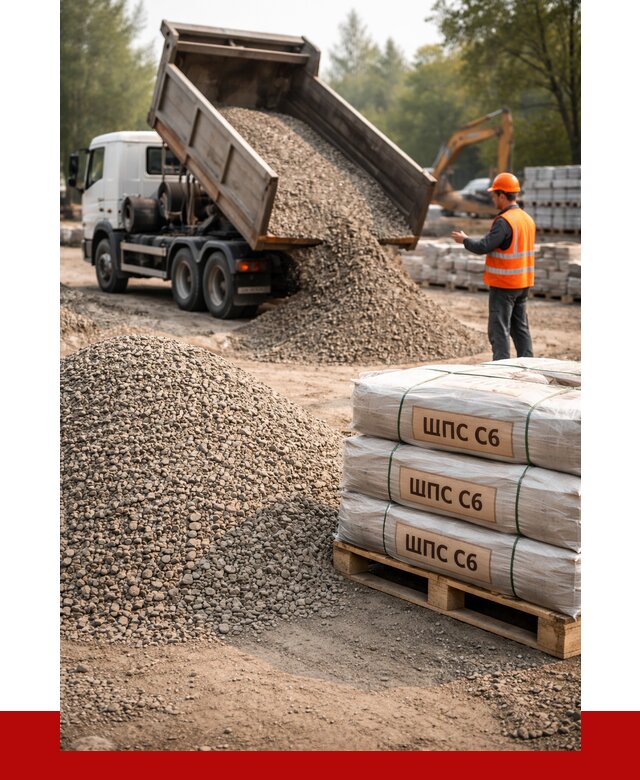 ЩПС С6 в Троицке с доставкой от 2268 р. за куб | ПРОНЕРУДТрц