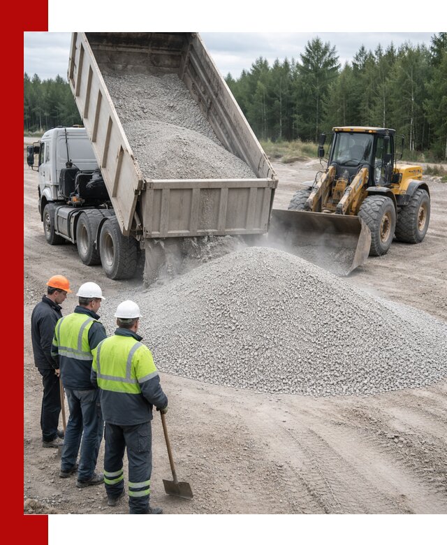 Известняковый отсев 0-5 доставка в Троицке быстро и выгодно