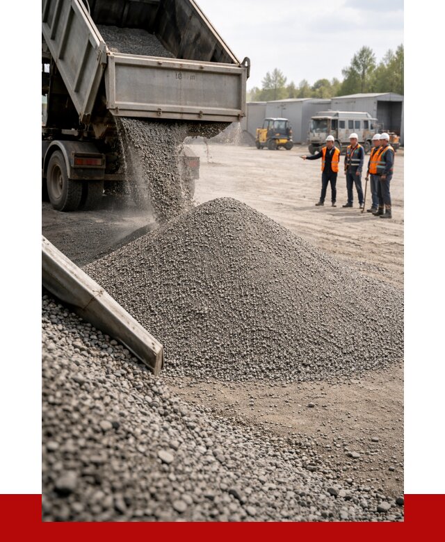 Гравийный отсев 0-5 в Троицке от 1237 р. с доставкой | ПРОНЕРУДТрц