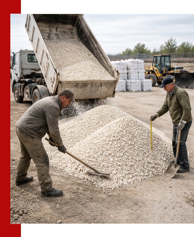 Мраморная крошка с доставкой и разгрузкой в Троицке
