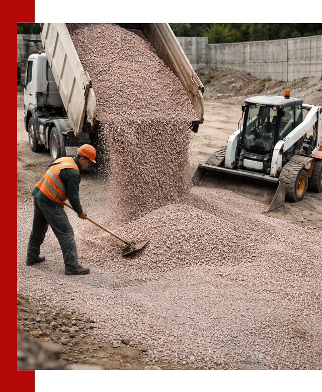 Крошка розовый гранит с доставкой в Троицке от производителя