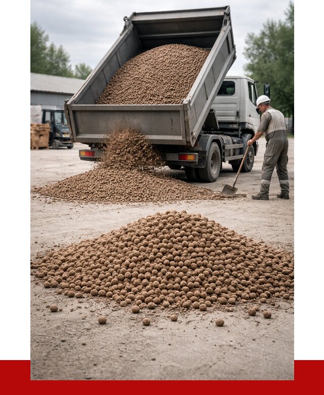 Керамзит с доставкой в Троицке от 4331 р. за м3 | ПРОНЕРУДТрц