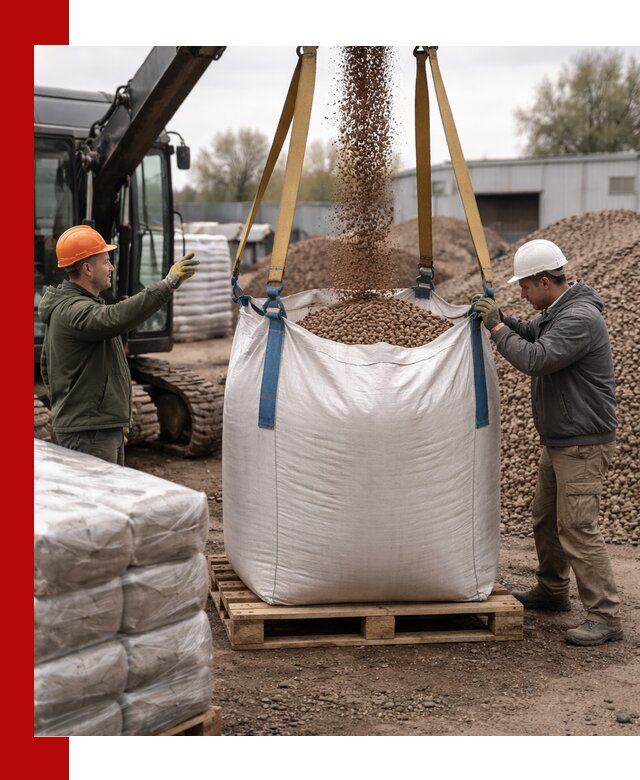 Керамзит в биг-бегах с доставкой в Троицке