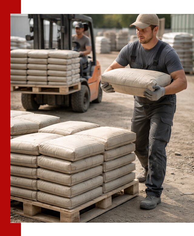 Доставка цемента в мешках оптом и в розницу в Троицке