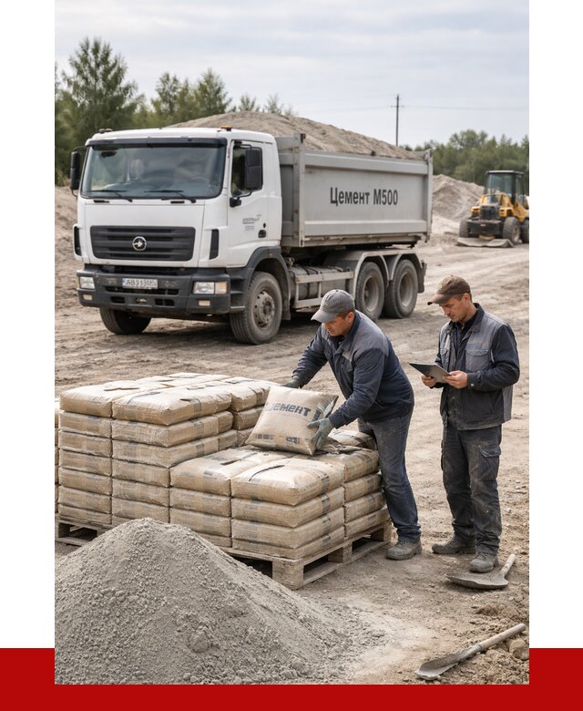 Купить цемент м500 с доставкой в Троицке от 5362 р. | ПРОНЕРУДТрц