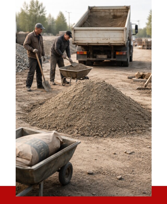 Цементно-песчаная смесь М150 в Троицке от 4846 р. | ПРОНЕРУДТрц