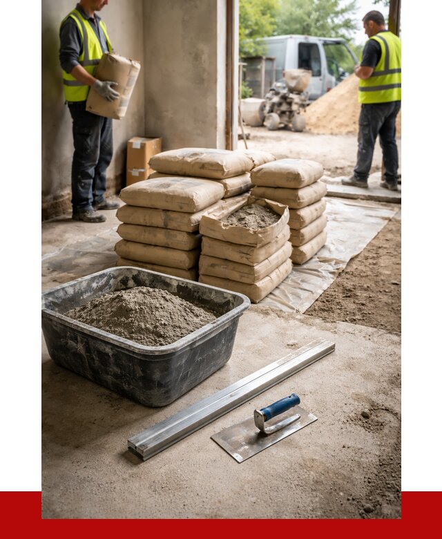 Купить сухую смесь для стяжки в Троицке от 4640 р. | ПРОНЕРУДТрц