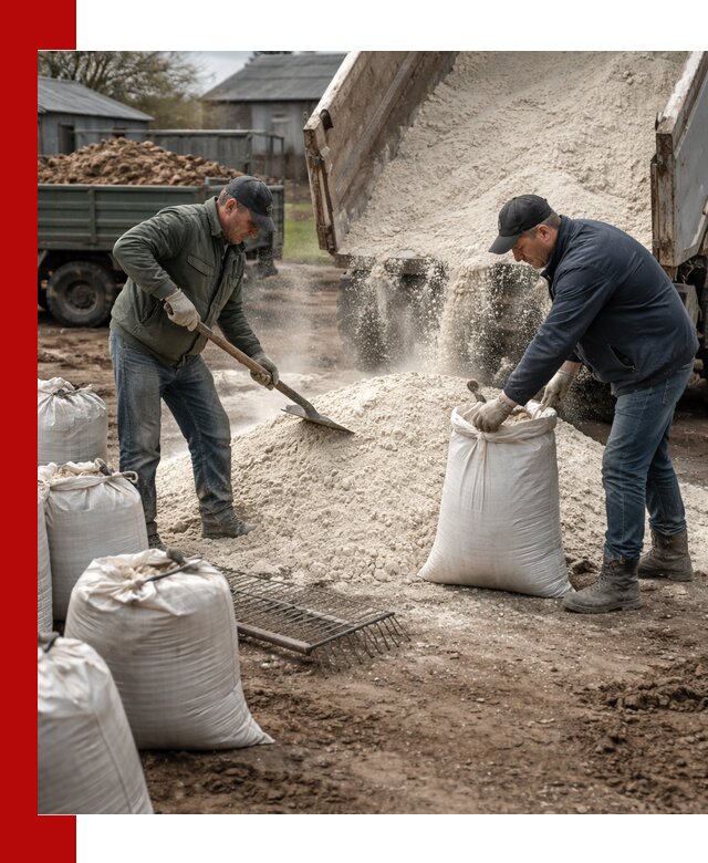 Доставка извести пушонки в Троицке оптом и мелким оптом