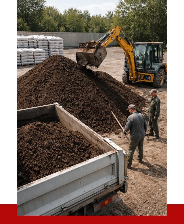 Растительный грунт с доставкой в Троицке от 3300 р. | ПРОНЕРУДТрц