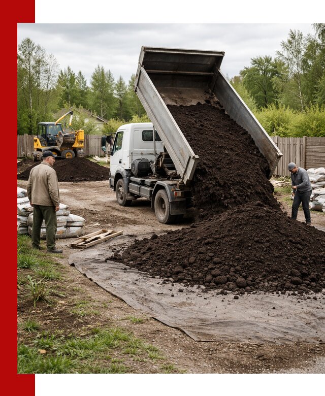 Доставка качественного почвогрунта в Троицке оптом и в розницу