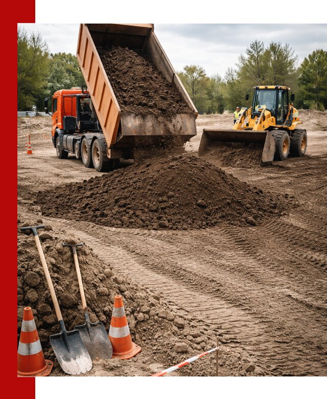 Поставка и доставка планировочного грунта в Троицке