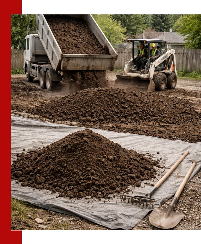 Грунт для отсыпки участка с доставкой в Троицке