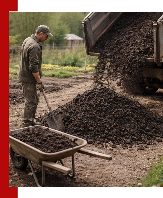 Доставка качественной земли для огорода в Троицке