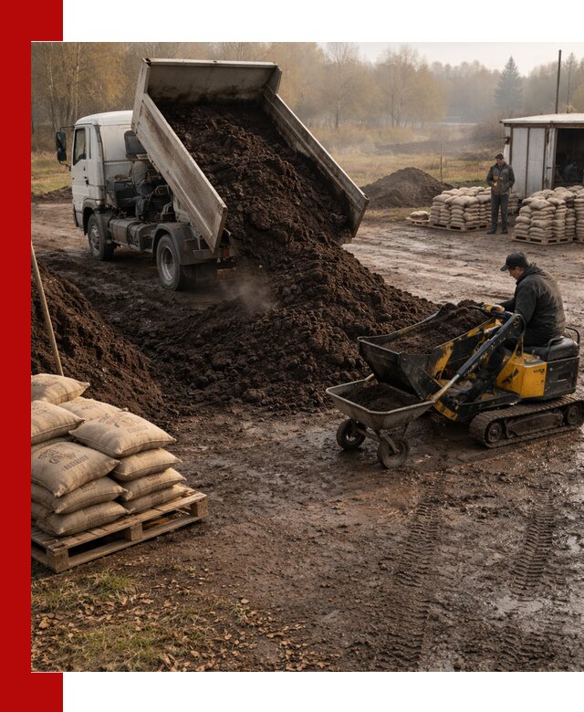 Кислый торф в доставке по выгодным ценам в Троицке